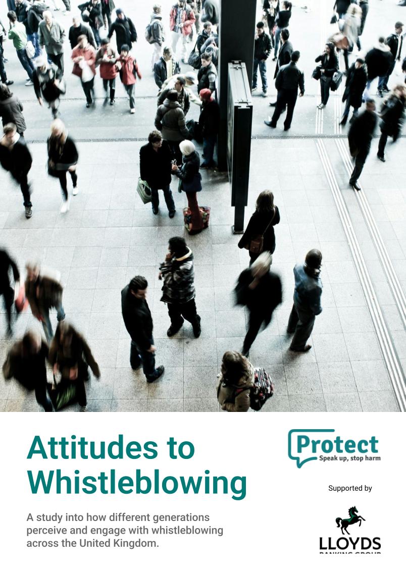 25-06 Report - Attitudes to Whistleblowing